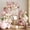 Dusty Pink White, variant on Pink and Yellow Balloon Arch Kit Pastel Pink Light Pink Yellow Sand White Balloons for Birthday Baby Shower Bridal Shower Wedding Bee Bear Themed Party Decorations