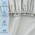 thumbnail image 2 of Host & Home Brushed Microfiber Fitted Sheets - Bedding Essentials - King - (6 Pack) Grey, 2 of 7