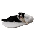 thumbnail image 1 of Dog Bed for Small Pets Breathable Cooling Summer Cat Bed with Pillow and Zip Washable Removable Non-Slip Soft Pet Bed 13.7''x17.7'' Gray, 1 of 4