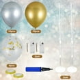 thumbnail image 3 of MesaSe Kit de Support de Ballon avec Lumières Support de Ballon Décoration Support de Ballon en Latex Réutilisable Support de Table pour Ballon Support de Colonne de Ballon Durable Kit de Support de Ballon, 3 of 9