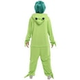 thumbnail image 4 of Women Cartoon Frog Onesie Pajama Homewear One Piece Animal Long Sleeves Hooded Kigurumi Jumpsuit Sleepwear, 4 of 6