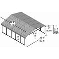 thumbnail image 3 of Arrow Carport 20 x 24 - Eggshell, 3 of 9