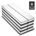 thumbnail image 1 of Paquete de 8 imanes fuertes de tierras raras, imanes de barra de neodimio resistentes para gabinetes, refrigerador, almacenamiento de herramientas, ciencia industrial, 1 of 5