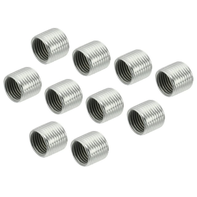 Unique Bargains M12 Mâle à M10 Femelle Adaptateur Réducteur 10mm Filetage Réducteur Écrou Insert 10 Pack