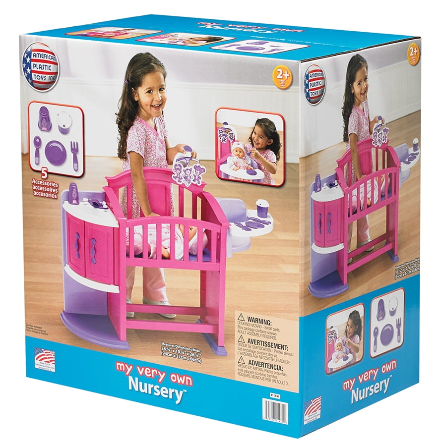 Pink for sale online American Plastic Toys 11380 My Very Own Nursery 