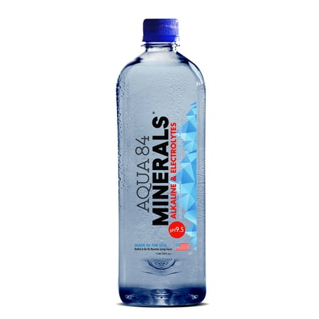 Aqua 84 Minerals Water 1 Liter (Best Bottled Spring Water Brands)