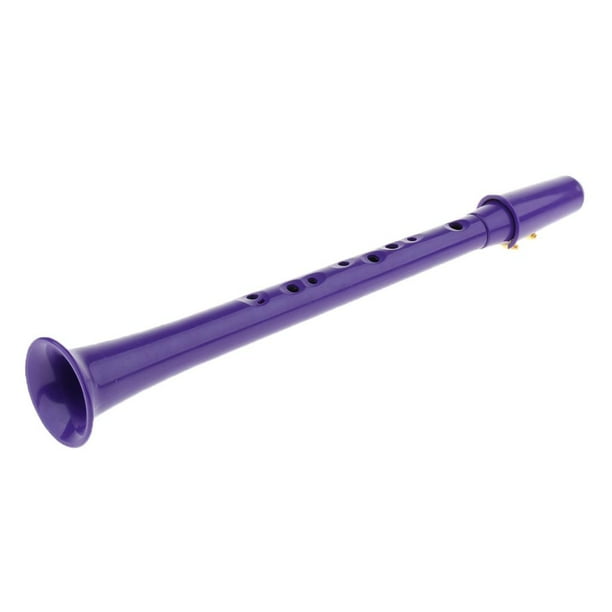 1 Pieza Bolsillo Simple Mini Saxofón Negro Tubo Instrumento - Púrpura CUTICAT Mini saxofón