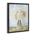 thumbnail image 3 of Stupell Industries Contemporary Muted Hydrangea Bouquet Black Floating Frame Canvas Art, 17 x 21, by Amy Hall, 3 of 8