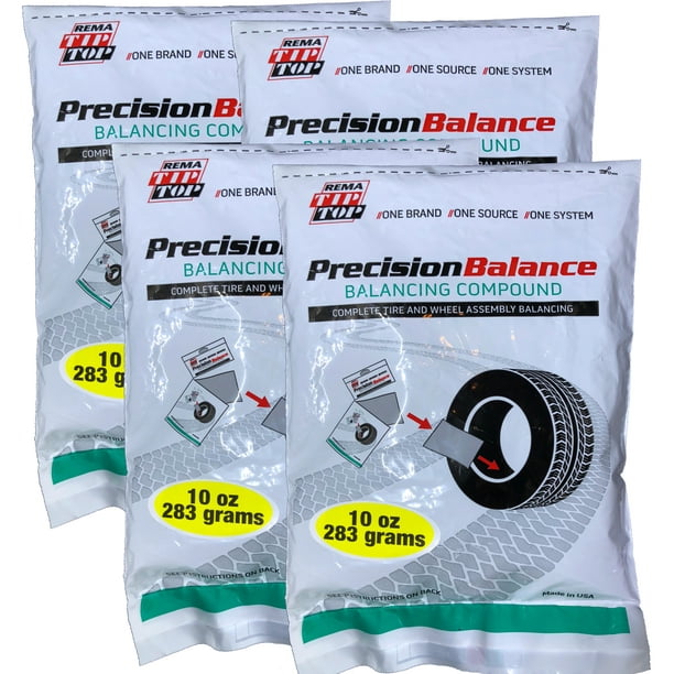4 REMA PrecisionBalance 10 oz Tire Balance Beads Kits (40 ounces) Drop