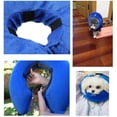 thumbnail image 4 of J-Feifei Protective Inflatable Dog Cat Collar Recovery Cone Soft Plush for Pet Anti-Bite, 4 of 7