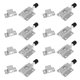 thumbnail image 1 of Door Window Latch Stainless Steel Double-Ended Door Bolts for Home 8Pcs, 1 of 4