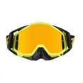 thumbnail image 5 of Motorcycle Goggles Outdoor Off-road Goggles Riding Glasses Windproof Dustproof riding glasses All black + red (silver), 5 of 5