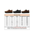 thumbnail image 2 of Gomelly Men's Casual Loafer Slip on Shoes Comfort Lightweight Driving Walking Flats Dark Brown 12, 2 of 9