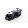 thumbnail image 3 of Porsche 911 GT3 RS, Purple - Welly 24080/4D - 1/24 scale Diecast Model Toy Car, 3 of 5