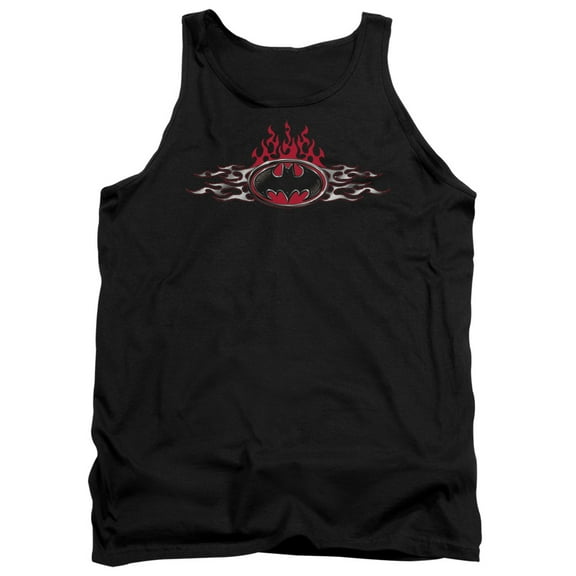 Batman - Steel Flames Logo - Tank Top - X-Large