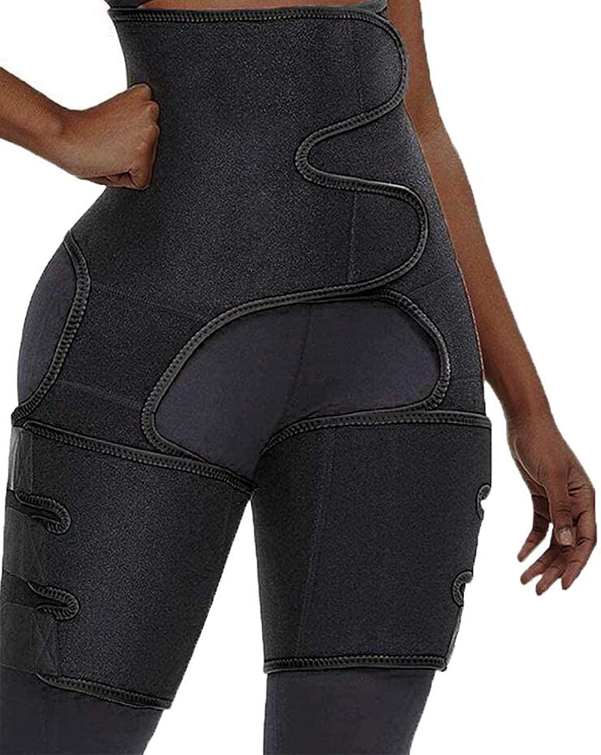 Waist and Thigh Trainer,Adjustable Hip 