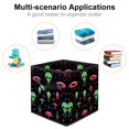 thumbnail image 2 of Alien Foldable Storage Containers with Handle, 10.8"x10.5"x10.6", Large Capacity Toy Storage Box, 2 of 6