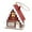 Red, variant on Gnwei Pre Lit Christmas Village Decor: 3D Wood Houses with Lighted - Christmas Decorations Indoor - White Xmas Holiday Farmhouse Rustic Decor for Home Table Room