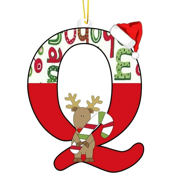 Árbol de Navidad colgante con letras planas de acrílico, decoración colgante con letras de acrílico, regalo para fiestas en casa, decoración festiva, oficina de Navidad, dormitorio, árbol de