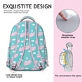 thumbnail image 5 of Pig Themed Backpack - Heavy Duty Waterproof School Bag for College Students, Large Capacity Bookbag with Laptop Sleeve, Ergonomic Design for Daily Commute & Campus Life, 5 of 6