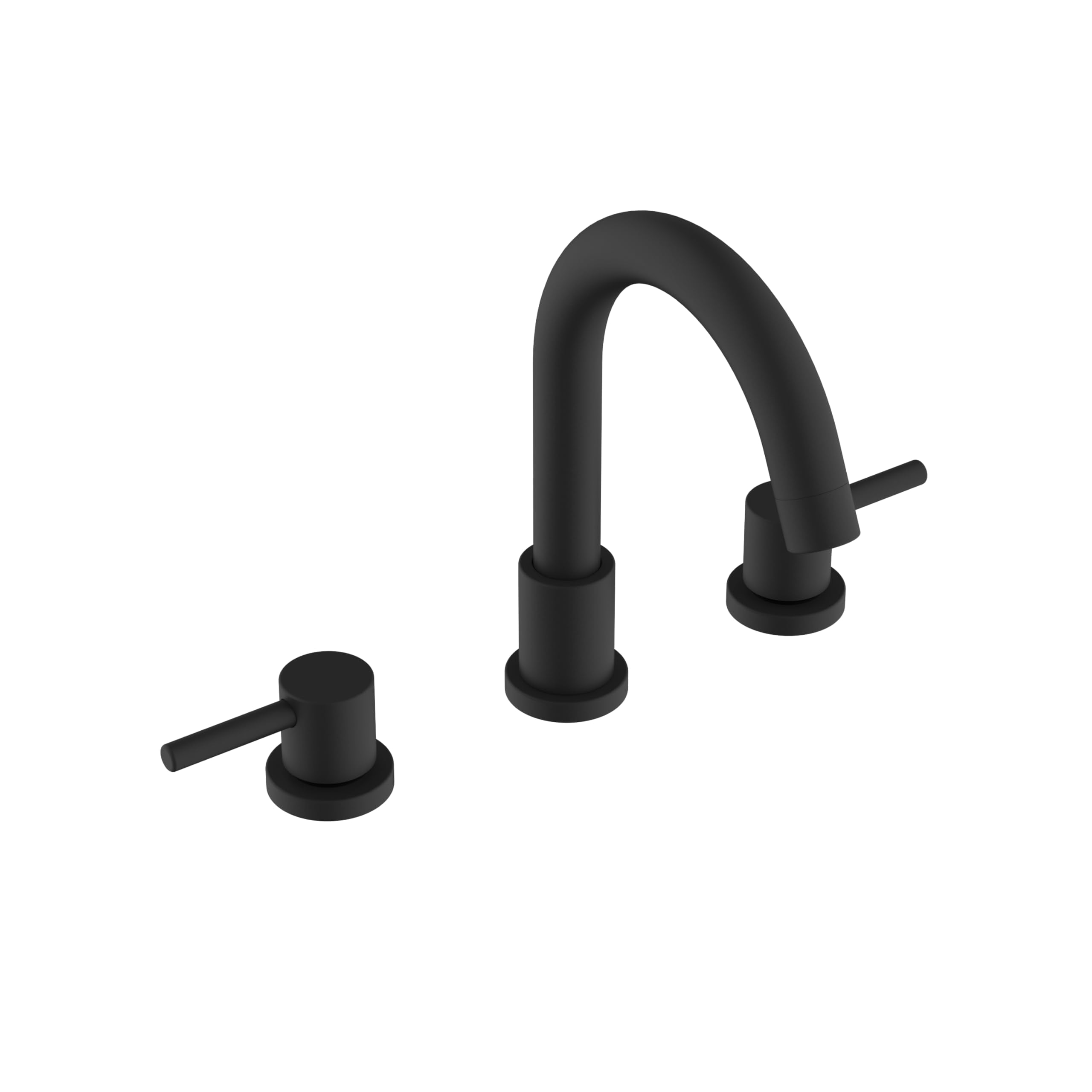 8 inch Widespread Bathroom Faucet, Bathroom Sink Faucet with Pop-up Drain and Supply Lines, Two Handles, 360 Degree Swivel Sink Faucet for Bathroom Sink Vanity RV Farmhouse Sink
