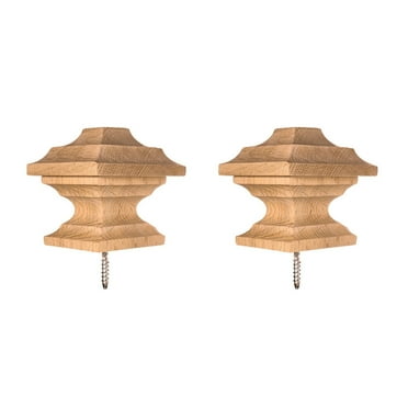 Fence finials, Deck Post Caps, Gate Post Caps, Newel Post Caps, Pack Of 2 Pieces