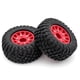 thumbnail image 4 of Llanta de la rueda Neumáticos de coche con llantas 4 piezas de repuesto para camión corto 1/10 slash K1 Romacci  Llanta de la rueda, 4 of 6
