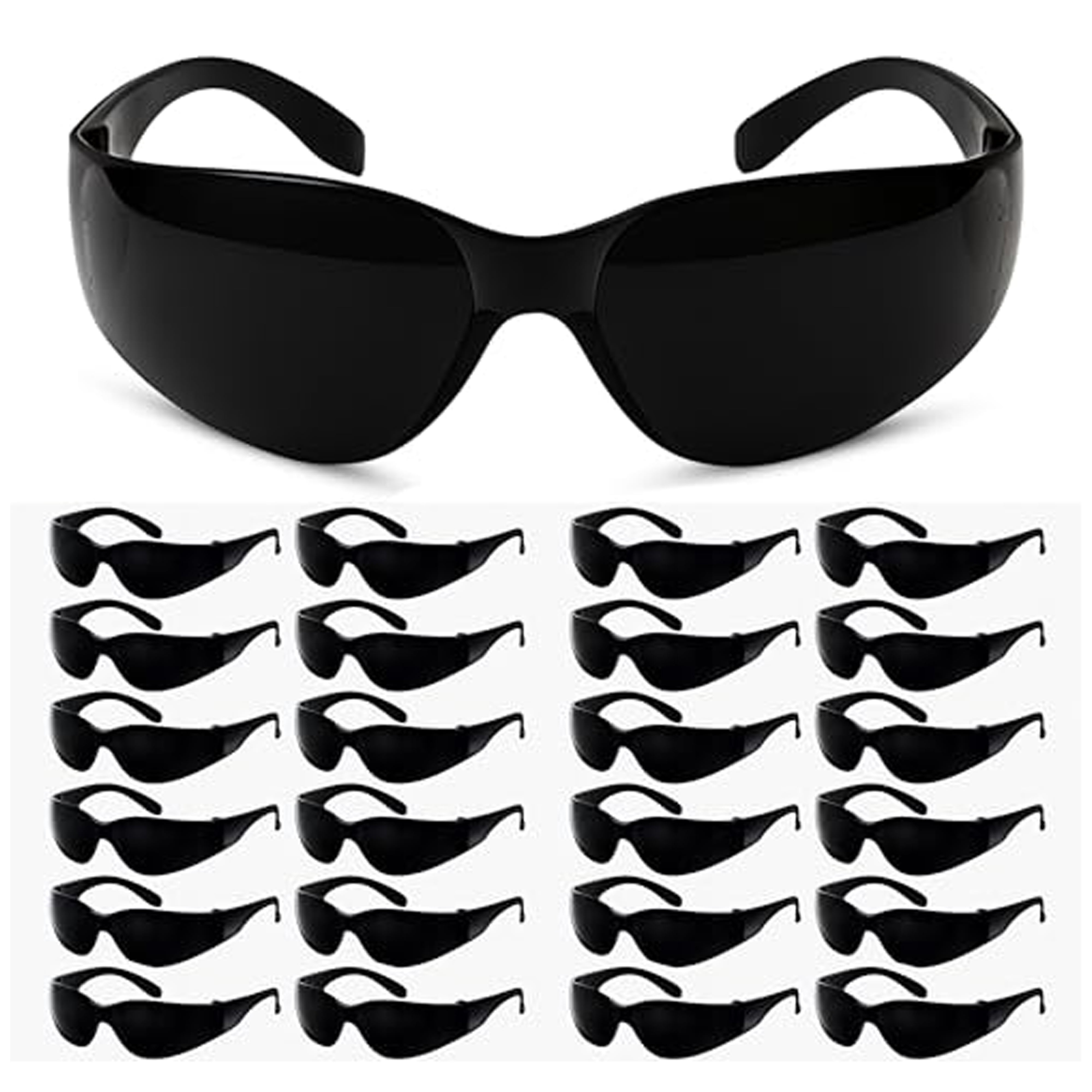 G & F Products Safety Glasses Impact-Resistant UV Protection Anti-Scratch ANSI Z87.1 Certified 24 Pack