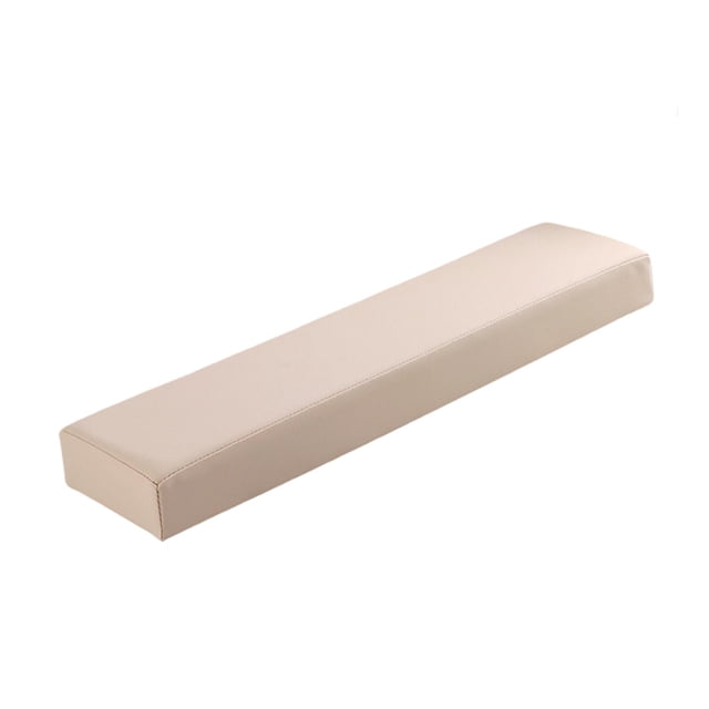 Reposabrazos Práctico Cojín de brazo Espuma viscoelástica suave Reposabrazos Soporte Almohada alargada, profesional, cuero para arte Belleza , Color del té color té con leche