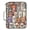 Alpaca Llama Animal Faces, variant on Haosy Accordion File Organizer Zipper Binder 500 Sheet 6-Tab Expanding File Folder Multi-Pocket 1.2 Inch 3 Ring Brown Horseshoe