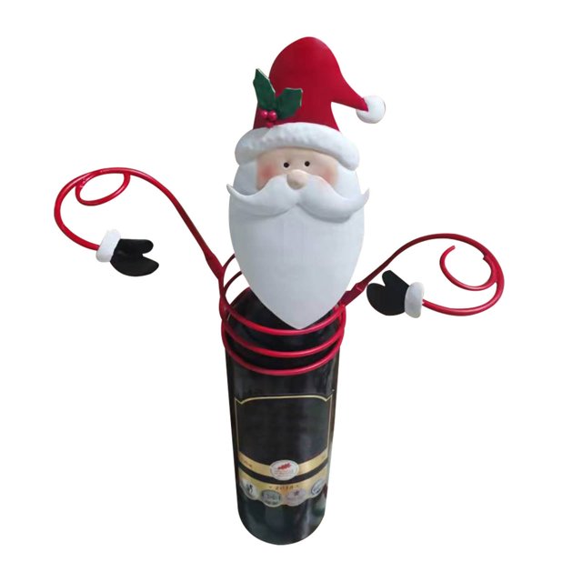 Soportes para botellas y copas de vino de vacaciones Soporte para copas de vino 2023 Nuevos soportes para copas de vino de Navidad para encimera Meser fhkjshfksh37056