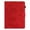 Red, variant on Case for Universal 9.5-10.5 Inch, Embossed PU Leather Folio Stand Cover Shockproof Drop Protective with Card Slots & Pen Holder for iPad / Samsung / Amazon Kindle / Lenovo / Onn - Brown