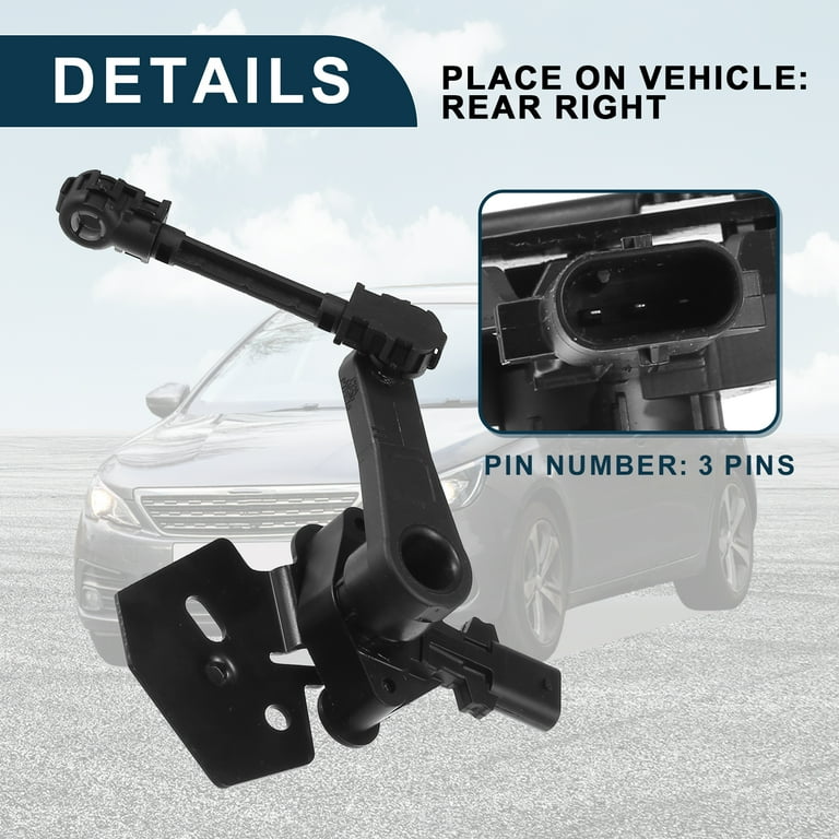 Rear Right Air Suspension Ride Height Level Sensor for