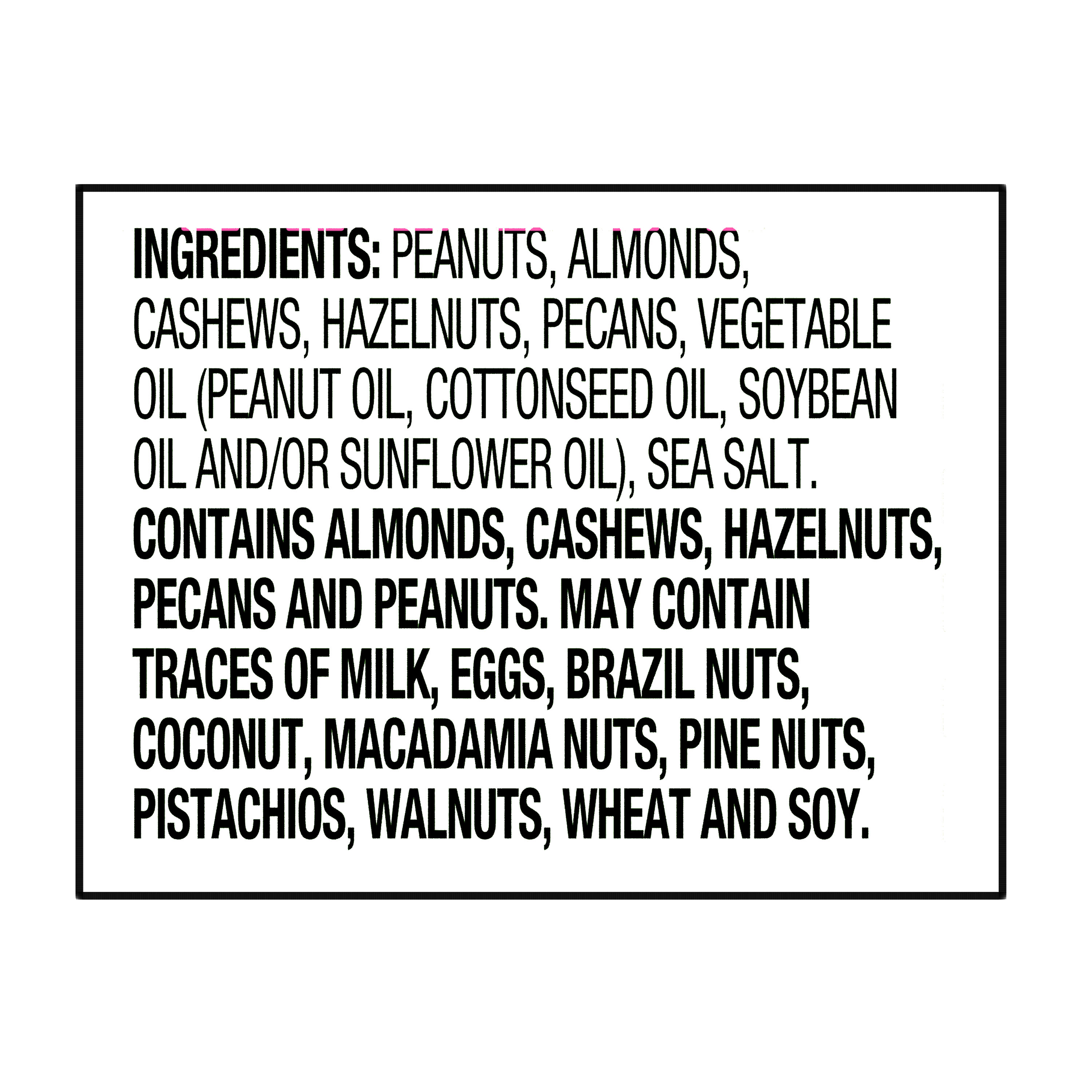 Great Value Roasted & Salted Mixed Nuts, 26 oz