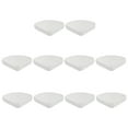 thumbnail image 1 of Unique Bargains Corner Guards Edge Protector Furniture Table Corner Protectors Adhesive Soft Silicone White 30x30x9mm 10 Pcs, 1 of 4