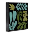 thumbnail image 3 of Stupell Industries Contemporary Varied Leaves Collage Black Framed Giclee Art, 24 x 24, by Cheryl Warrick, 3 of 8
