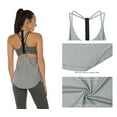 thumbnail image 6 of icyzone Workout Shirts Yoga Tops T-Back Running Tank Top, 6 of 6