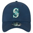 thumbnail image 2 of Men's New Era Navy Seattle Mariners Tonal Camo 39THIRTY Flex Hat, 2 of 5