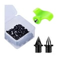 thumbnail image 5 of GARENDE 50 Pieces Track Shoe Spikes Replacement Spikes for Short Running Competition Black, 5 of 9