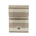 thumbnail image 3 of Con-Tact Brand Yard Goods Vinyl Fabric with Flannel Backing, Pre-Cut Linen Stripe Brown, 60 in. x 72 in., 3 of 11