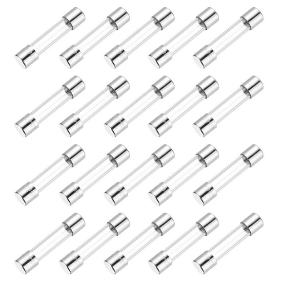 3.15A 250V Glass Fuses 5x20mm Time Delay Fuses Slow Blow Fuses(Pack of 20)