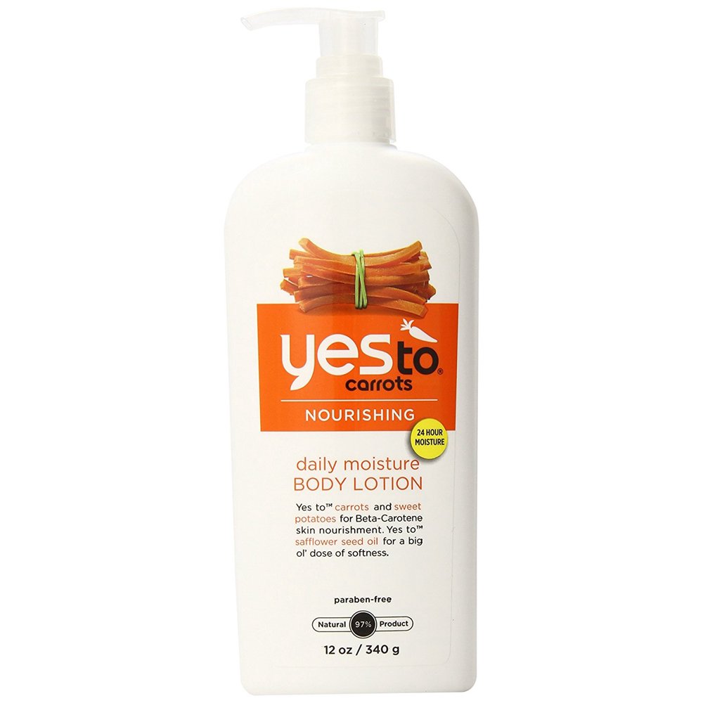 Yes To Carrots Nourishing Daily Moisture Body Lotion 12 oz Walmart