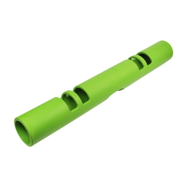 Tubo de Fitness, barril de Fitness, equipo de entrenamiento de fuerza con soporte de peso de goma, tubo de entrenamiento para gimnasio en casa 6KG Verde