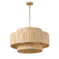 thumbnail image 2 of Modern Home geometric Pendant Light, 4-Light Industrial Minimalist Handwoven Boho Chandelier for Living Room Kitchen Bedroom Hallway, 2 of 7