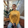 thumbnail image 2 of When Eating Healthy Foods Quote. Sweatshirt Women -Image by Shutterstock, Female Large, 2 of 4