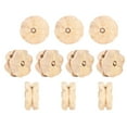 thumbnail image 2 of Accesorios De Joyería De Madera De Boj, Accesorios De Joyería De Madera Convenientes Portátiles, Para Pendientes De Pulseras Anggrek No, 2 of 8
