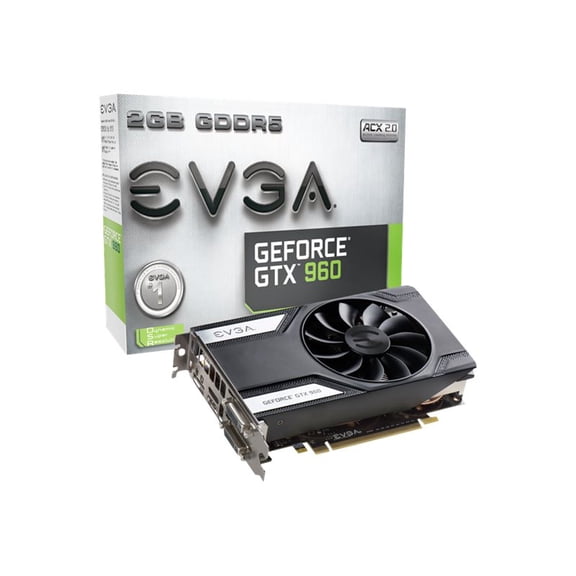 EVGA NVIDIA GeForce GTX 960 Graphic Card, 2 GB GDDR5