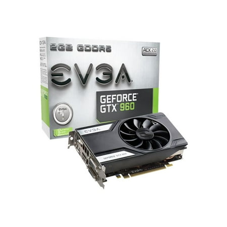 EVGA NVIDIA GeForce GTX 960 Graphic Card, 2 GB GDDR5