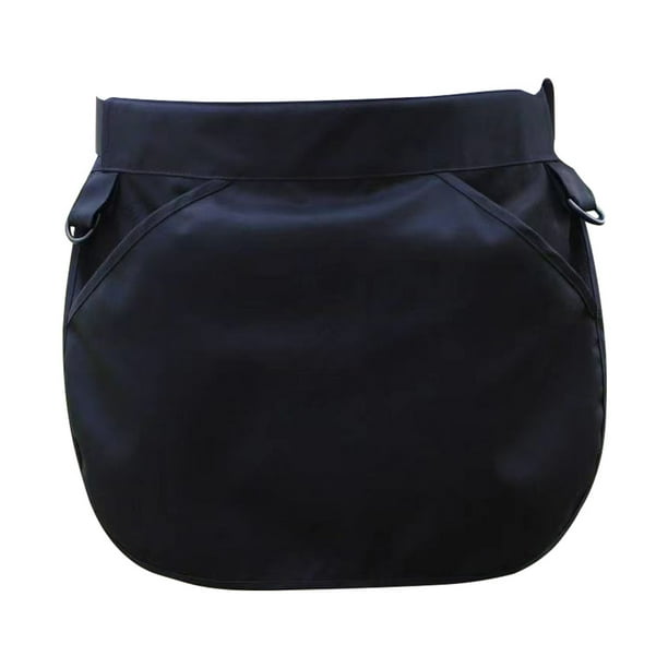 Bolsa de cinturón portátil Bolsa de delantal de cinturón ajustable para herramienta de mano de almacenamiento (M)