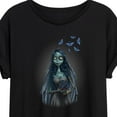 thumbnail image 3 of Corpse Bride - Even Zombie Brides Get Butterflies - Women's Oversized T-Shirt, 3 of 5